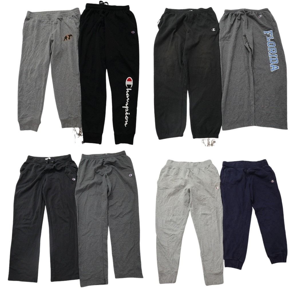 古着卸 まとめ売り チャンピオン パンツ 8枚セット ( メンズ XL ) ジョガーパンツ イージーパンツ スウェットパンツ 中古 古着 NG3384 8,786円