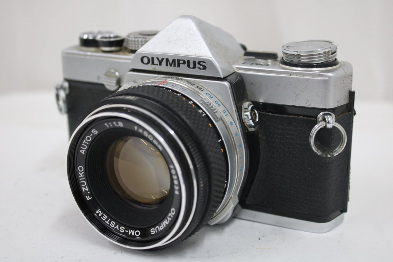 【返品保証】 オリンパス Olympus OM-1 OM-SYSTEM F.ZUIKO 50mm F1.8 ボディレンズセット e17400