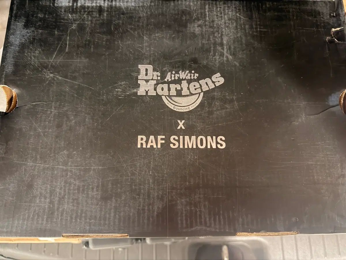 出品) RAF SIMONS ラフ シモンズ x DR. MARTENS ドクターマーチン スティールトゥ