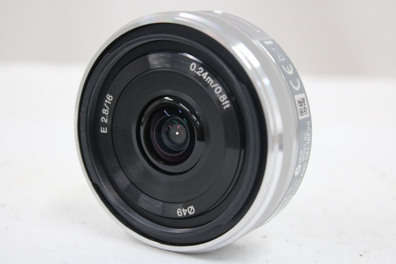 【返品保証】 ソニー Sony E 16mm F2.8 レンズ e17447