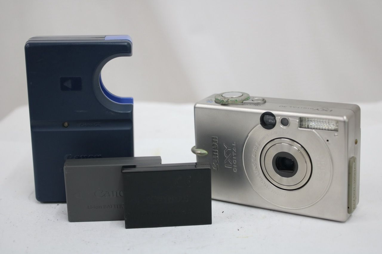 【返品保証】 キャノン Canon IXY DIGITAL 30 バッテリーチャージャー付き コンパクトデジタルカメラ e17492 6,461円