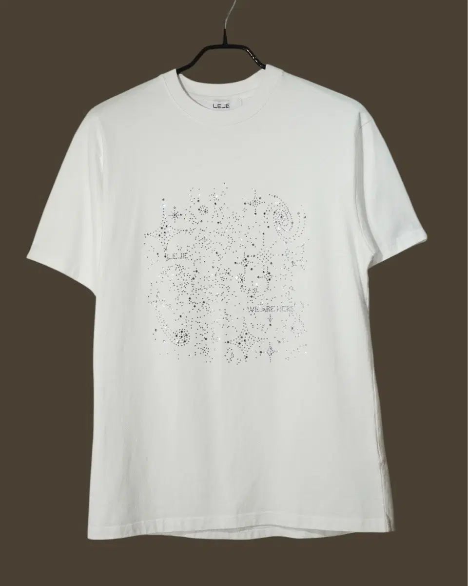 LEJE 르쥬 ラインストーン Tシャツ
