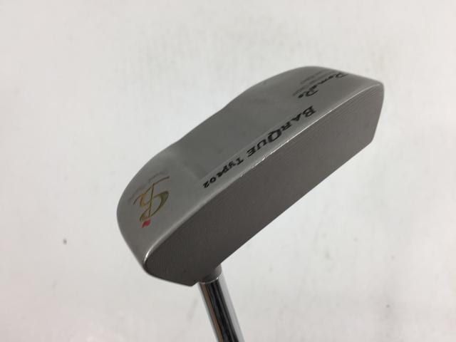 返品OK 【中古ゴルフクラブ】RomaRo(ロマロ) BARQUE(バーク) TYPE-02 パター オリジナルスチール パター