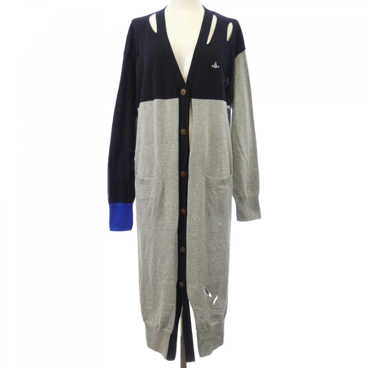 ヴィヴィアンウエストウッドレッド Vivienne Westwood RED LABEL ロングカーディガン