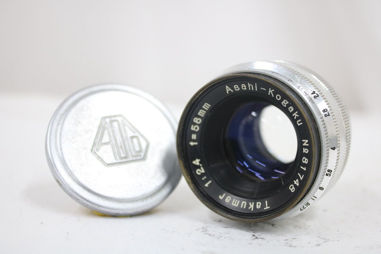 [번역된 제품] 펜탁스 펜탁스 아사히-코가쿠 타쿠마 58mm F2.4 프리셋 조리개 렌즈 e17608