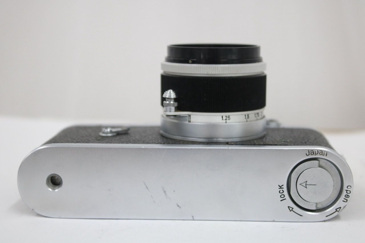 Leotax レンジファインダーカメラ Canon 50mm F1.8付 返品保証】 レオタックス Leotax + Canon 50mm F1.8 レンジ
