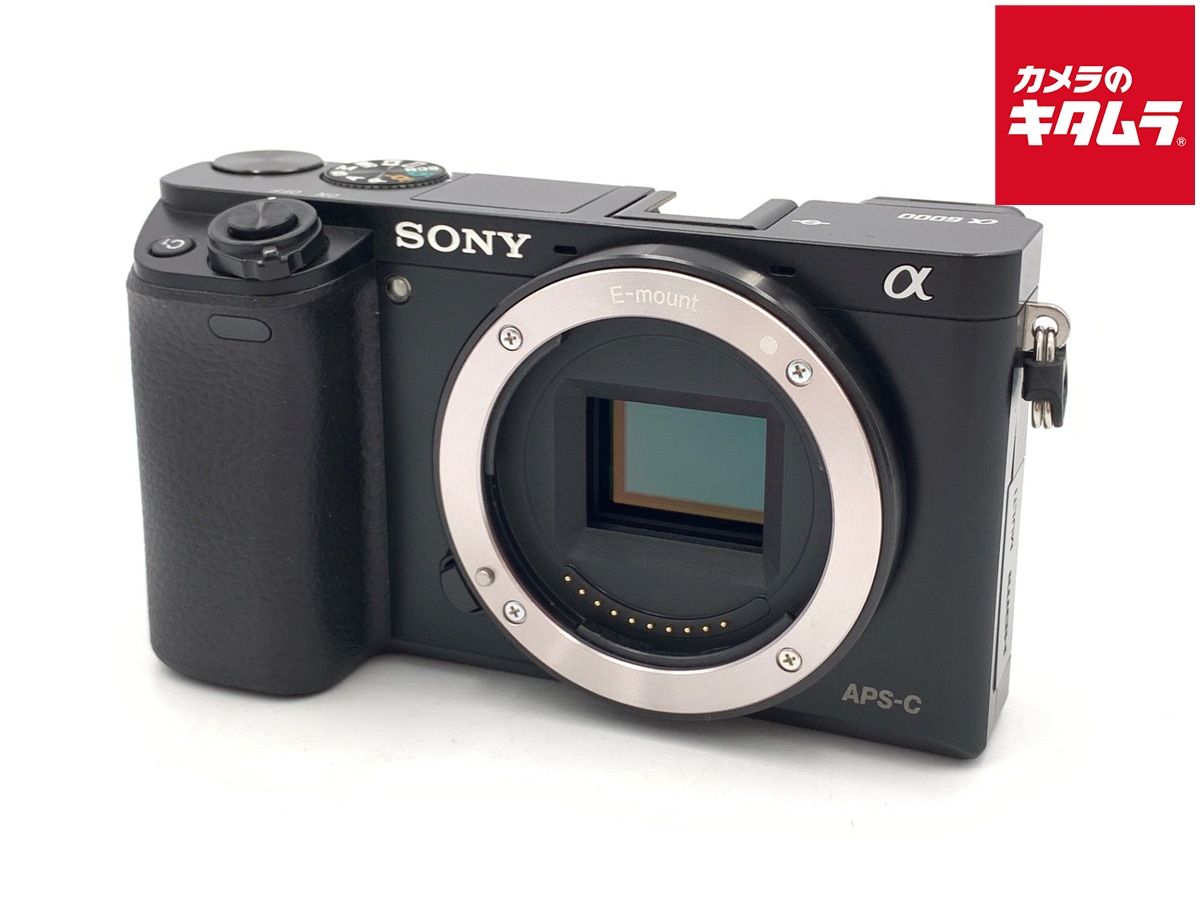 【中古】 【並品】 ソニー α6000 ボディ ブラック [ILCE-6000 B] 33,105円