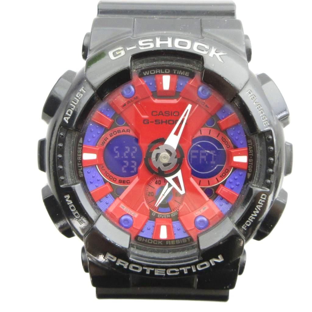 카시오 G-SHOCK 카시오 G-SHOCK GA-120B 시계 쿼츠 시계 (아날로그/디지털 캘린더 포함) 블랙 블랙 ■GY18/MQ