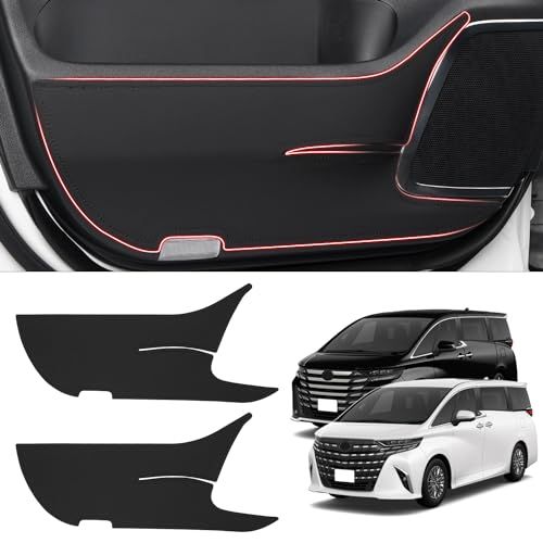 GIMUYA トヨタ 新型 アルファード 40系 ドアキックガード ヴェルファイア ドアトリムガード ALPHARD VELLFIRE 40系 AGH4#W AAHH4#W TAHA4#W 2023年6月? 専用 キズ・汚れ防止 内装 カスタ 5e4cfc50