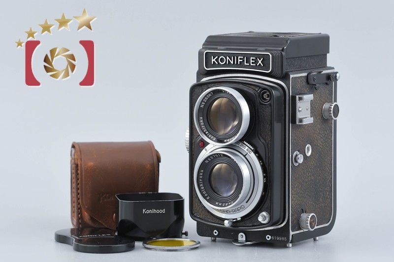 【中古】Konica コニカ Konishiroku KONIFLEX 二眼レフカメラ