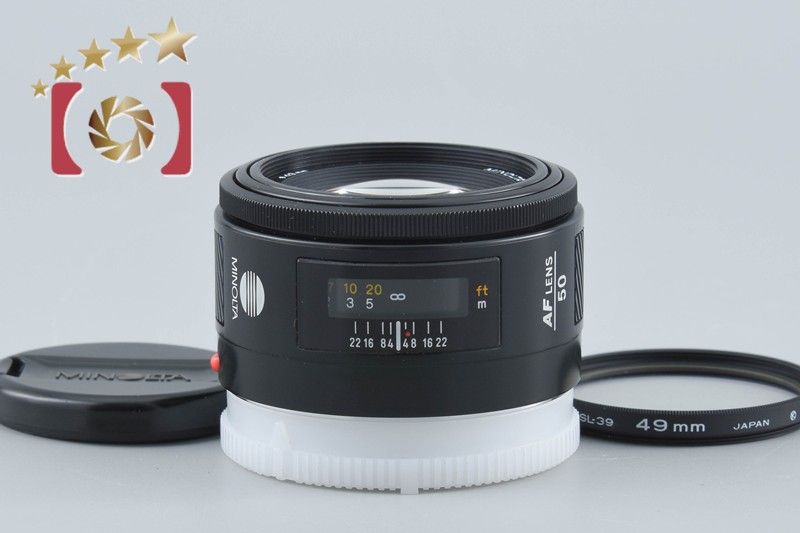 【中古】MINOLTA ミノルタ AF 50mm f/1.4 旧タイプ 9,728円