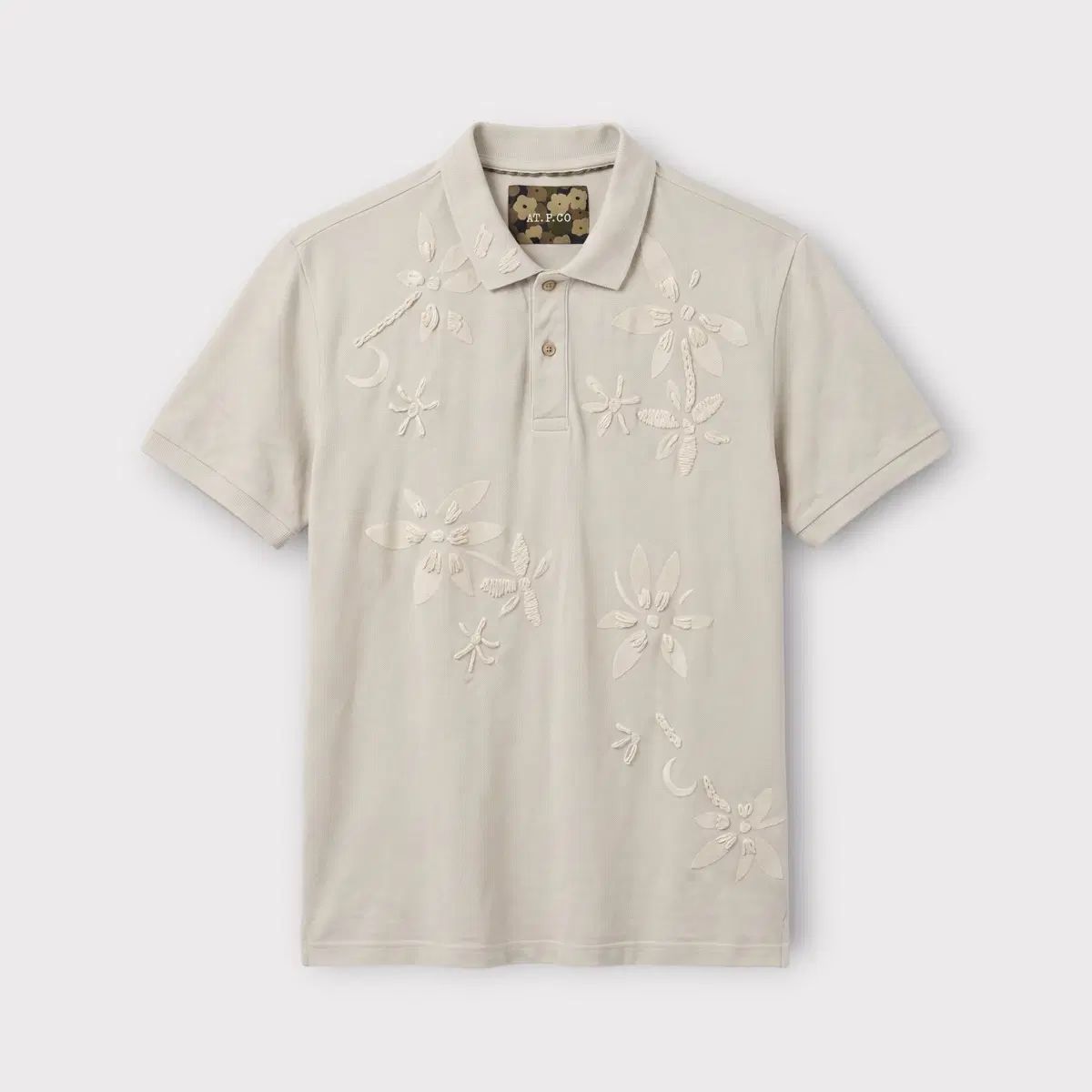 M/ AT P CO エイティピコ 刺繍 ポロ Tシャツ 6,583円