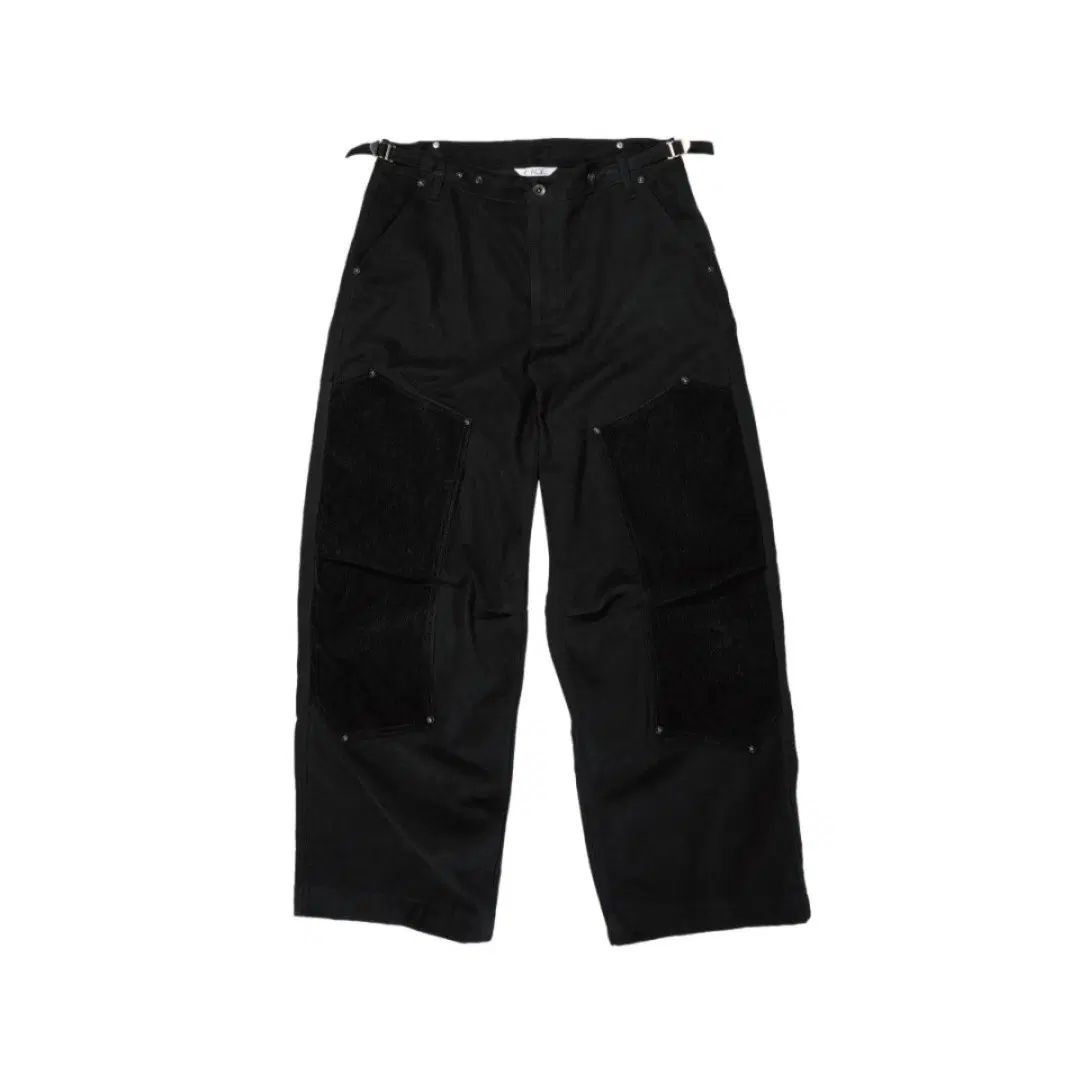 (M) ETCE ツアーベルベット ダブルニー パンツ