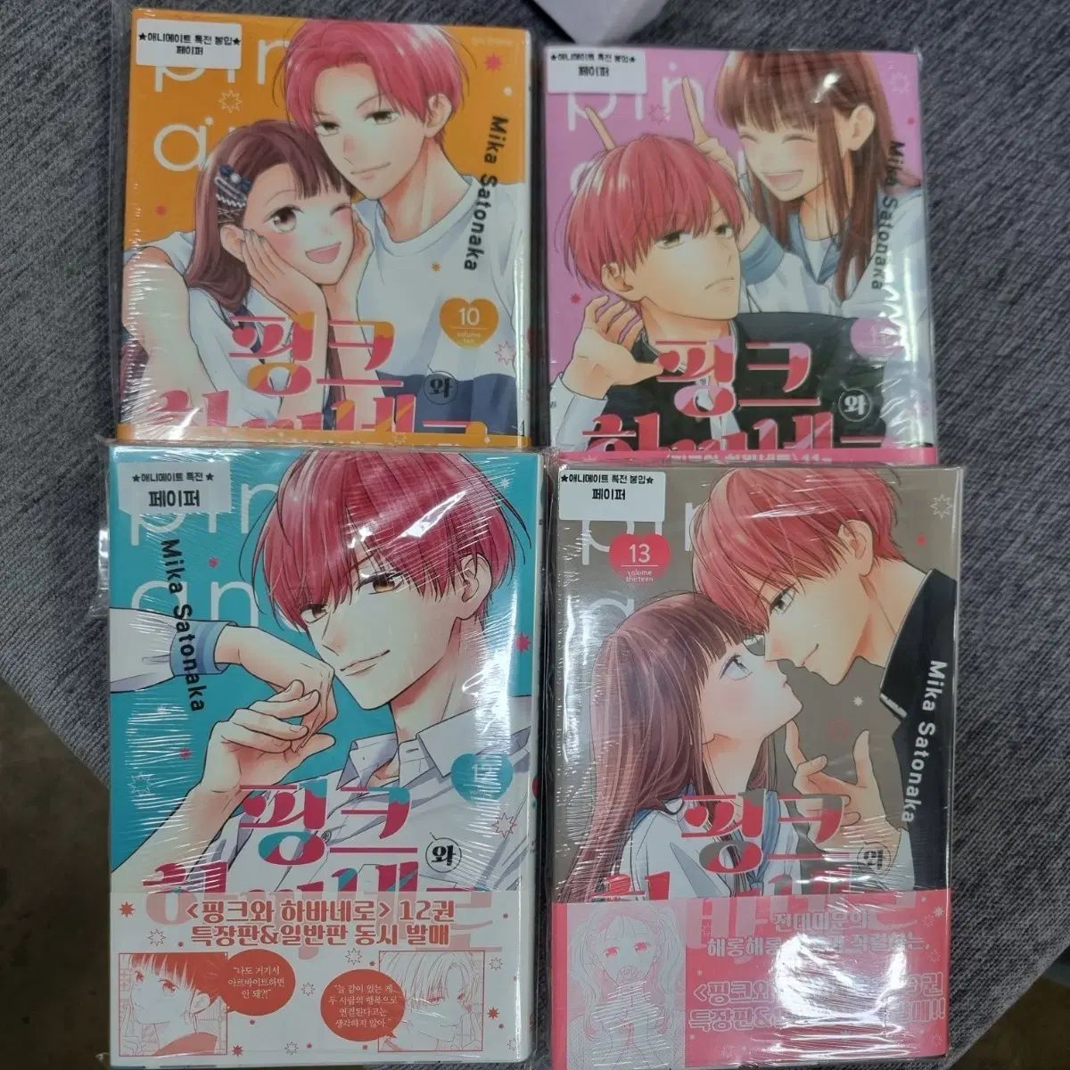 ピンクと ハバネロ 10 13 巻 未開封 初回版 (アニメイト 特典付き)