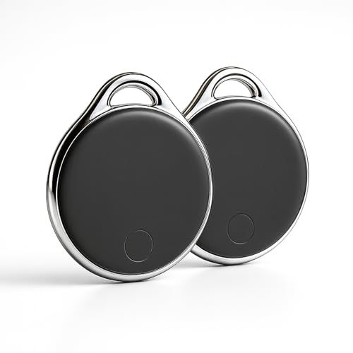 msLINKSTYLE NIJITAG(リンクスタイル) NIJITAGエアトラッカータグアイテムファインダー Apple Find My (iOSのみ) 無制限範囲 アイテムロケーター - 荷物 キー 財布 Bluetooth 防水 交換可 30437577
