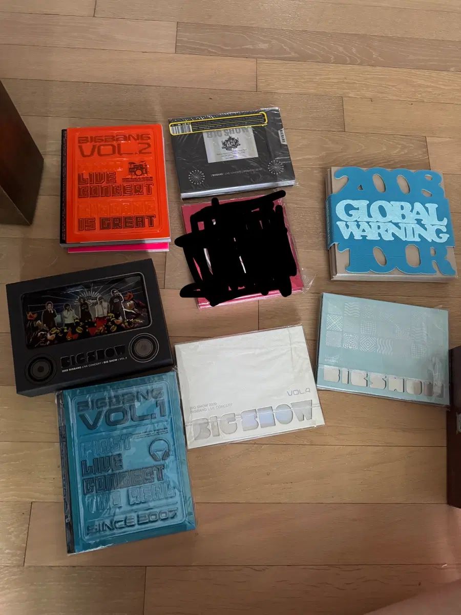 BIGBANG(ビッグバン) ライブ コンサート DVD+CD 7枚 まとめ