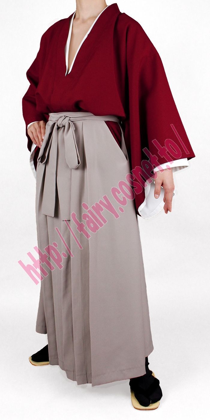 るろうに剣心　緋村剣心風　コスプレ衣装　女性Mサイズ　単品可　サイズセミオーダー可