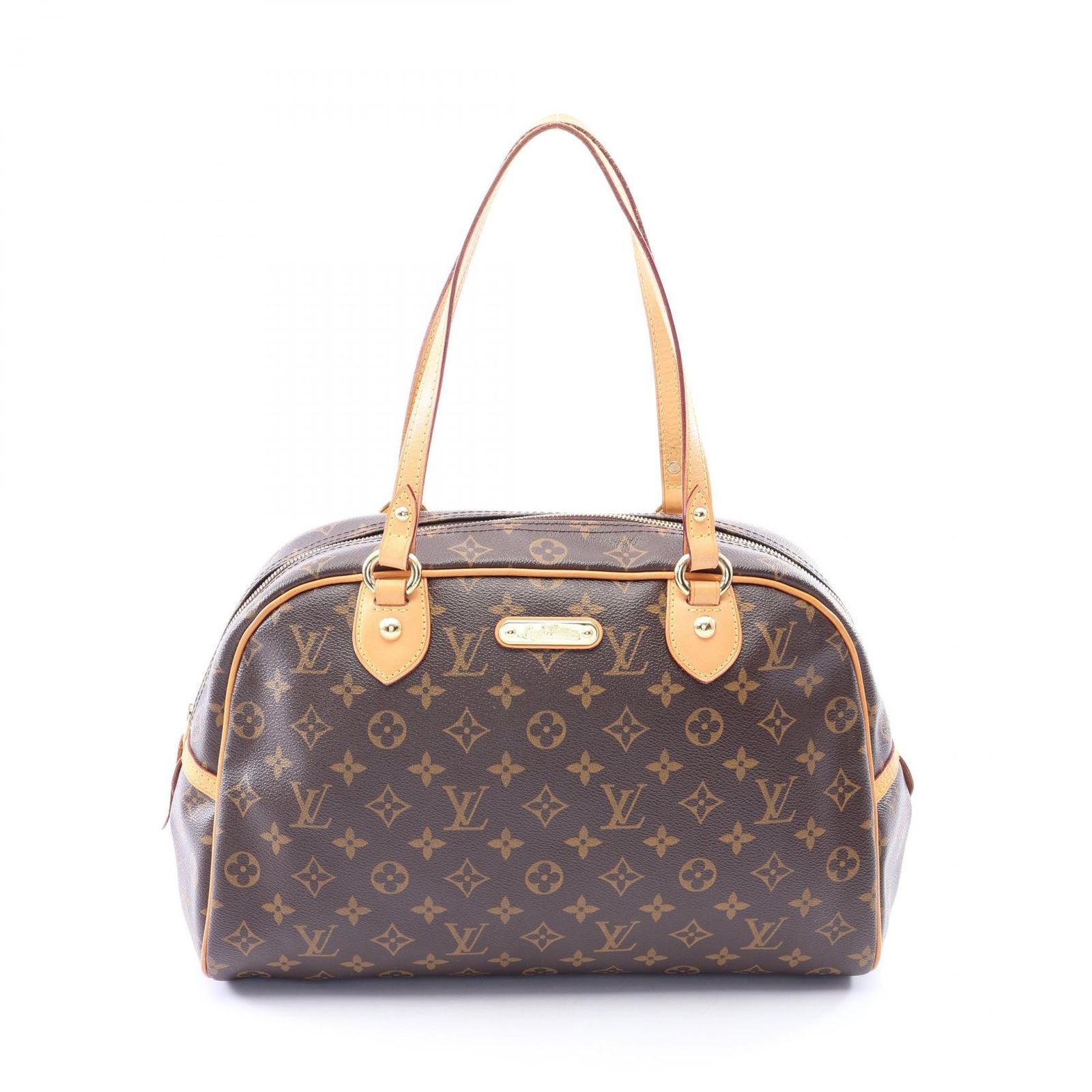 ルイ・ヴィトン LOUIS VUITTON ショルダーバッグ モントルグイユGM モノグラム M95566 PVCコーティングキャンバス レザー モントルグイユGM レディース Used B