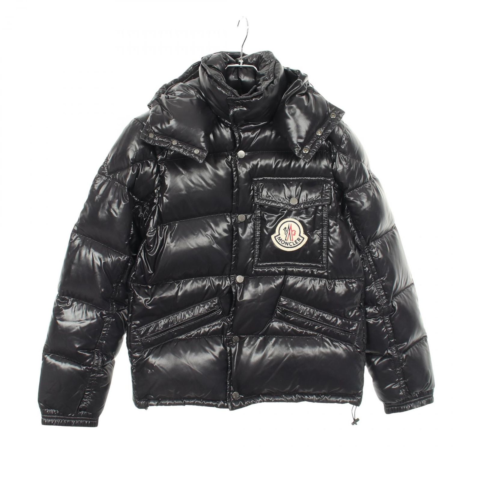 モンクレール MONCLER ダウンジャケット K2 41303 ナイロン ブラック 41303 K2 ダウン ジャケット ブラック メンズ Used B