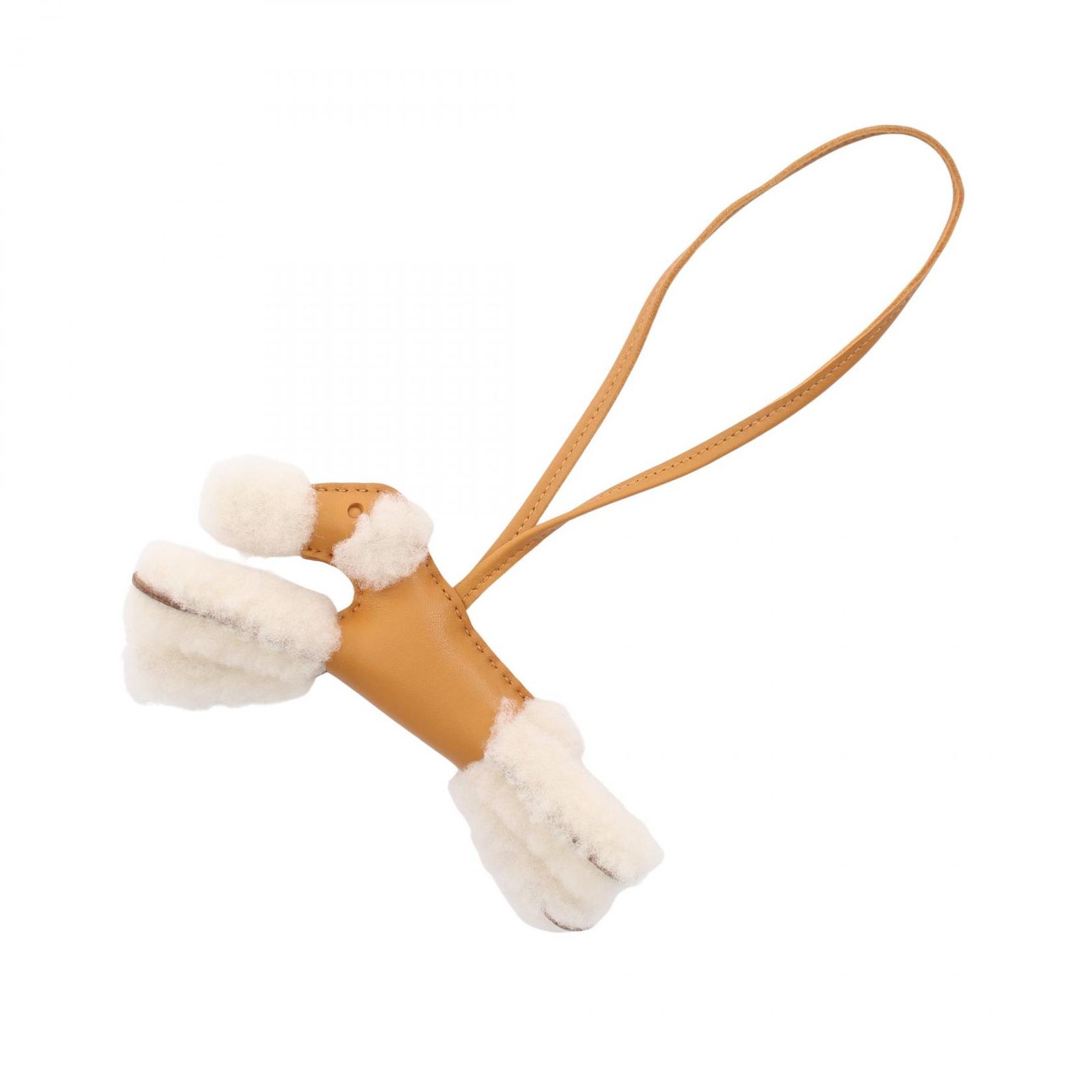 エルメス HERMES チャーム バディチャーム セサミ ムートン バディ チャーム セサミ レディース Used A