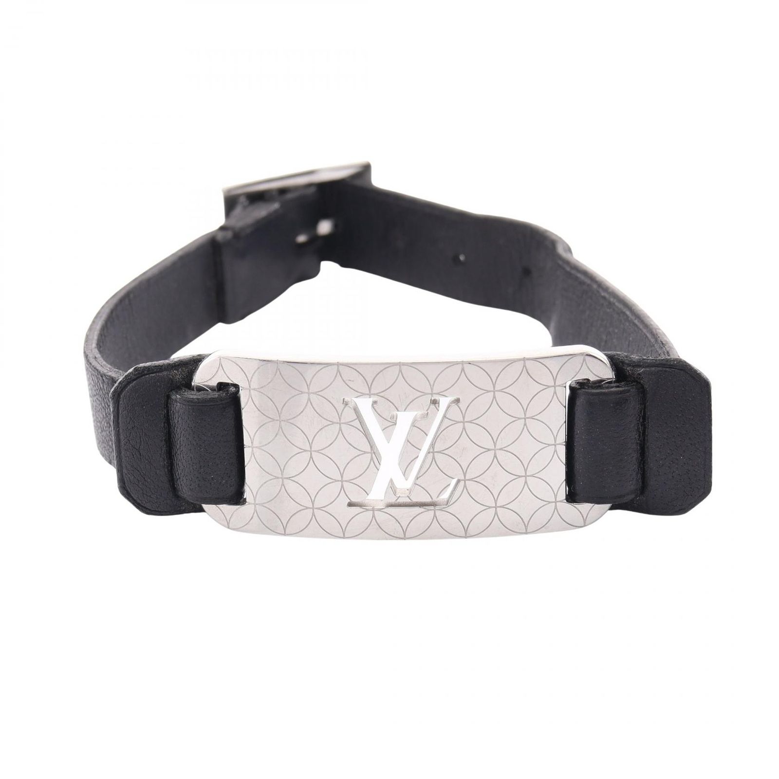 ルイ・ヴィトン LOUIS VUITTON ブレスレット ブラスレ シャンゼリゼ M65458 レザー ブレスレット レディース Used A