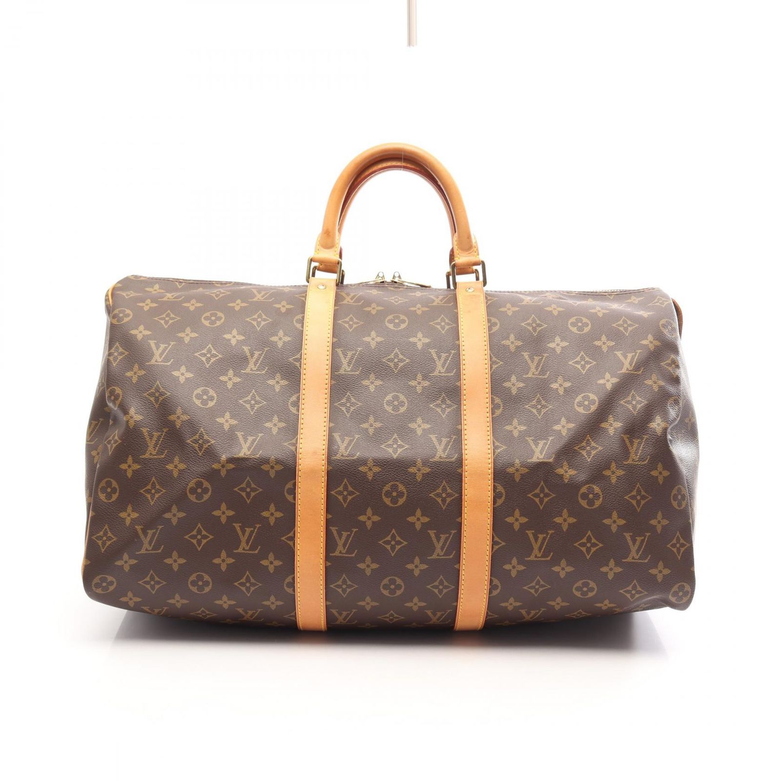 ルイ・ヴィトン LOUIS VUITTON ボストンバッグ キーポル50 M41426 PVCコーティングキャンバス レザー キーポル50 ユニセックス Used B