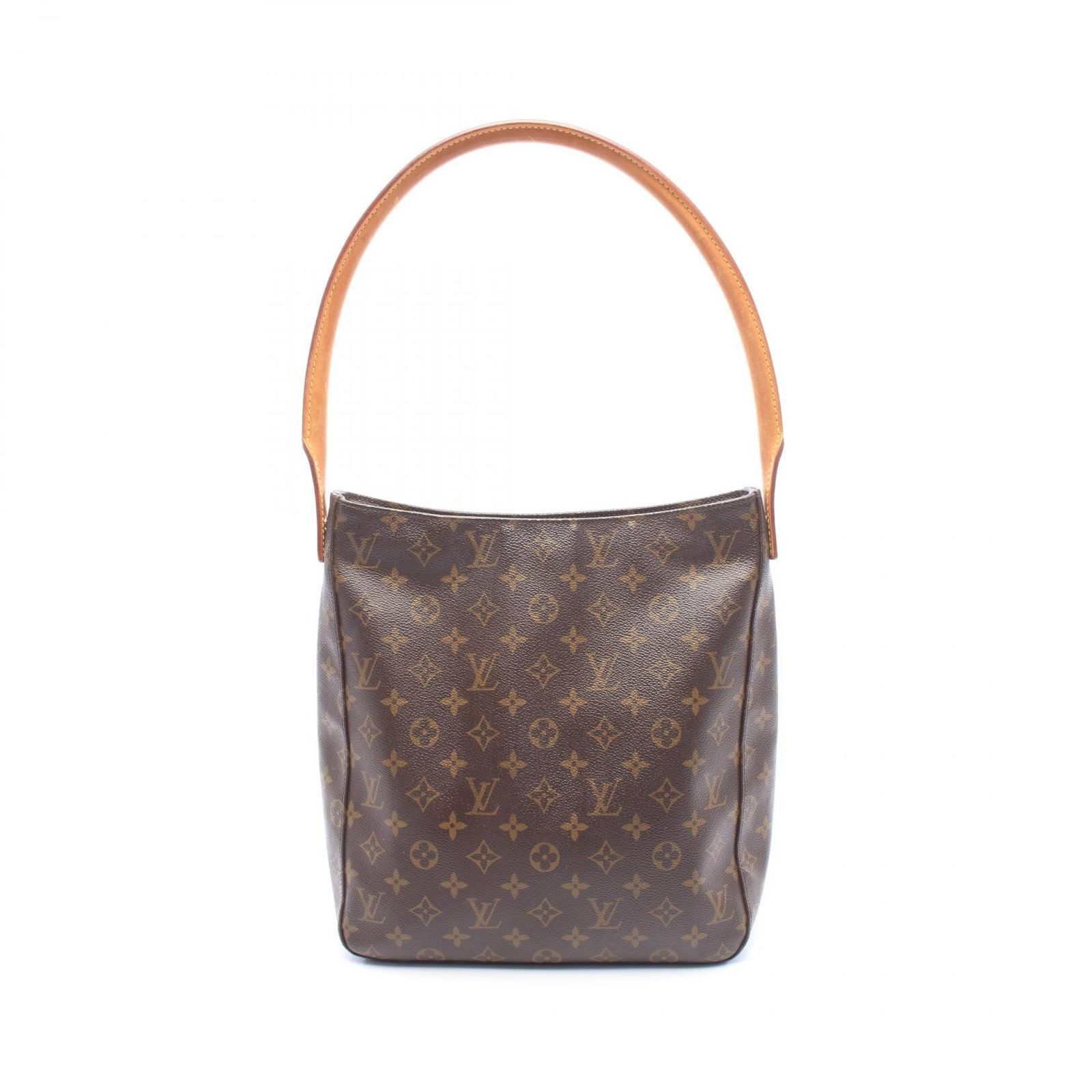 ルイ・ヴィトン LOUIS VUITTON ショルダーバッグ ルーピングGM モノグラム M51145 PVCコーティングキャンバス レザー ルーピングGM レディース Used B