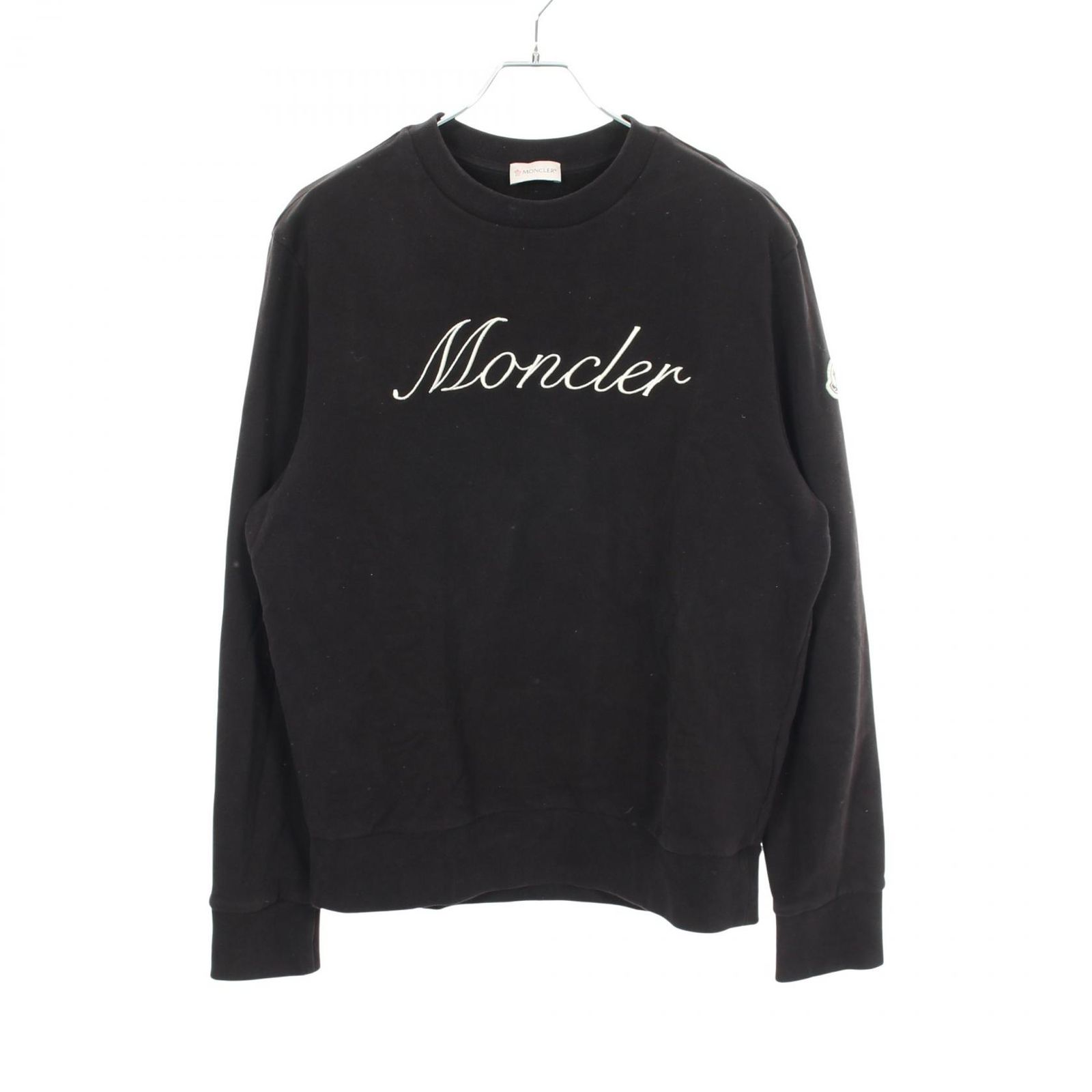 モンクレール MONCLER スウェット ロゴ刺繍 8G00033 コットン スウェットシャツ メンズ Used B