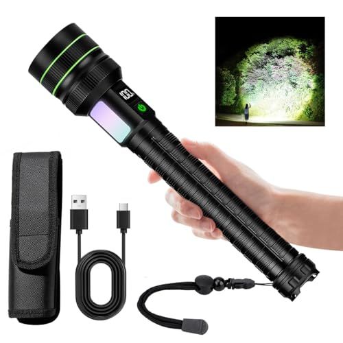☆新品☆懐中電灯 強力 超高輝度 10000mAh 軍用 最強 Type-C充電式/電池式 記憶機能 ハンディライト COB作業灯 IPX67防水 11モード調光 ズーム式 耐衝撃 残量表示機能 作業用 停電 地震 避難対策 防災グッズ 713c779e 6,333円