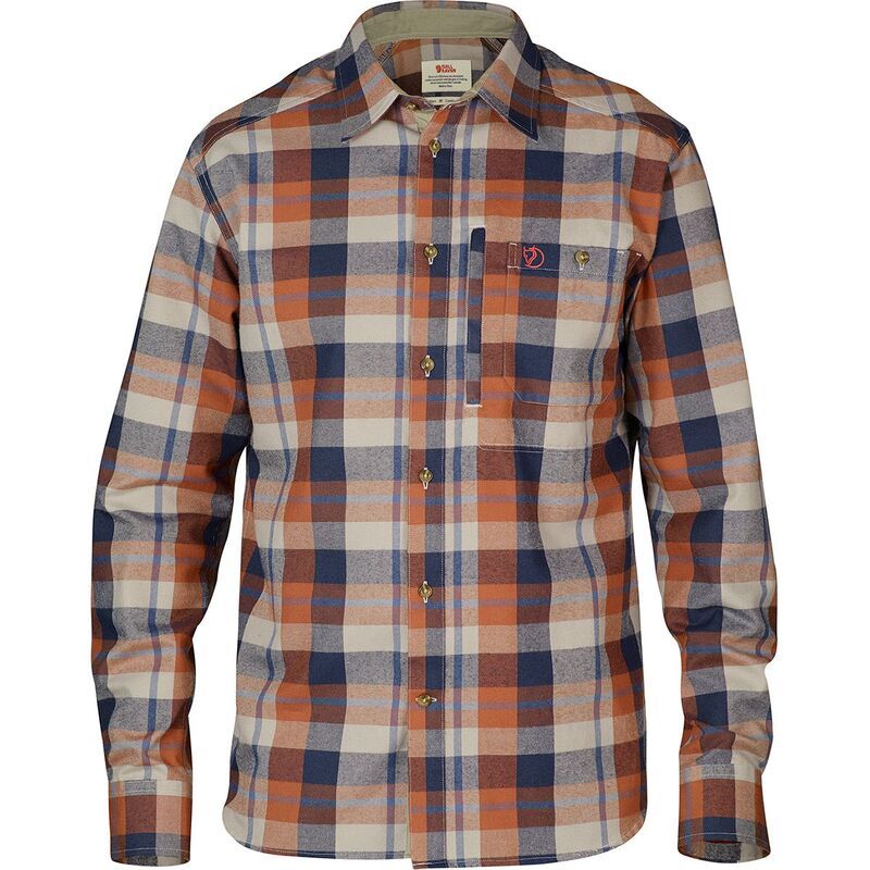 フェールラーベン メンズ トップス シャツ Fjallraven Fjallglim Flannel Shirt Mens Autumn Leaf Red レッド