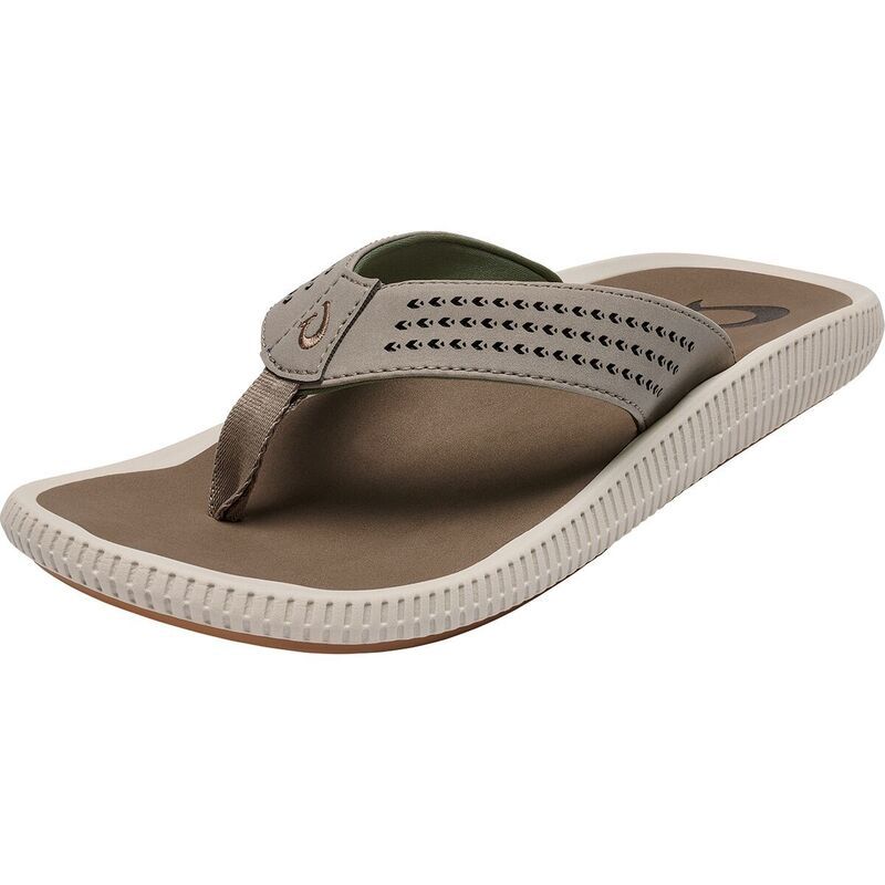 オルカイ メンズ シューズ サンダル Olukai Ulele Flip Flop Mens ClayMustang