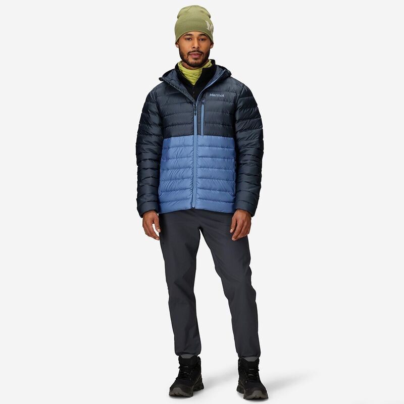 マーモット メンズ アウター ジャケット・ブルゾン フーデッドジャケット ダウン Marmot Highlander Down Hooded Jacket Mens ThunderheadRain C