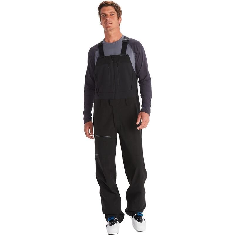 マーモット メンズ ボトムス カジュアルパンツ Marmot Refuge Pro Bib Mens Black ブラック