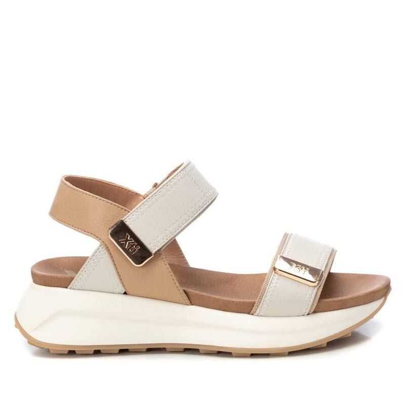 キシタイ レディース シューズ サンダル Womens Comfort Sandals By XTI 143874 Beige ベージュ
