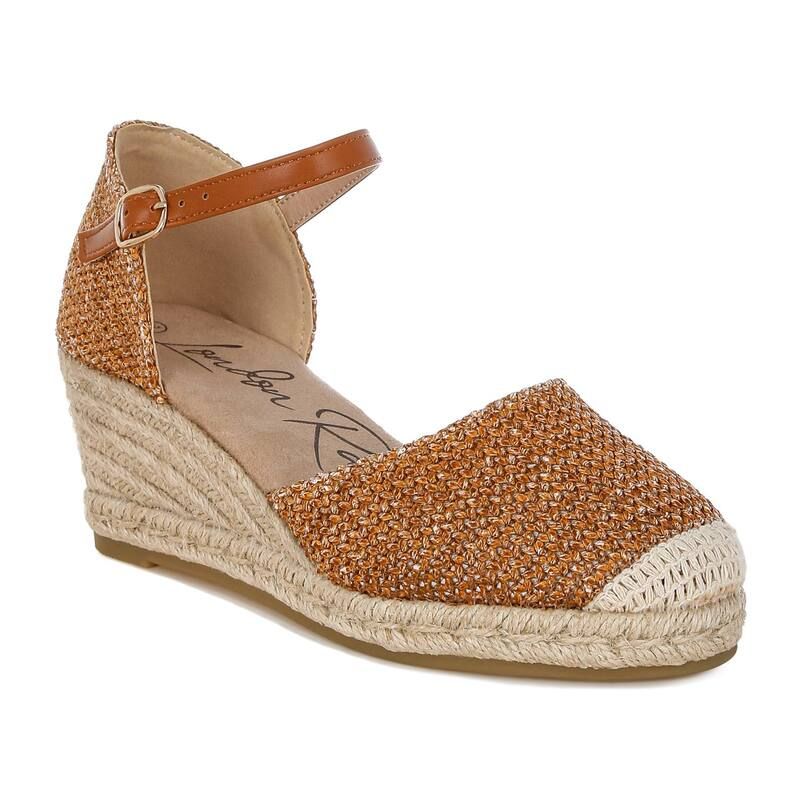 ロンドンラグ レディース シューズ サンダル London Rag Kalista Womens Espadrille Wedge Sandals Tan タン 19,225円
