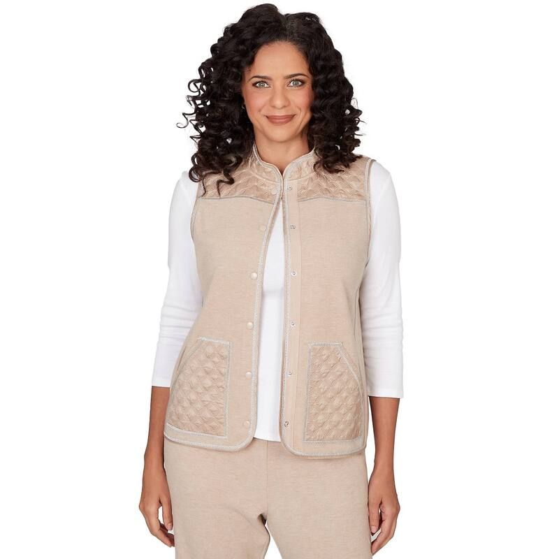 アルフレッド ダナー レディース アウター ジャケット・ブルゾン キルティング ベスト Womens Alfredunner Quilted SnapFront Vest Fawn