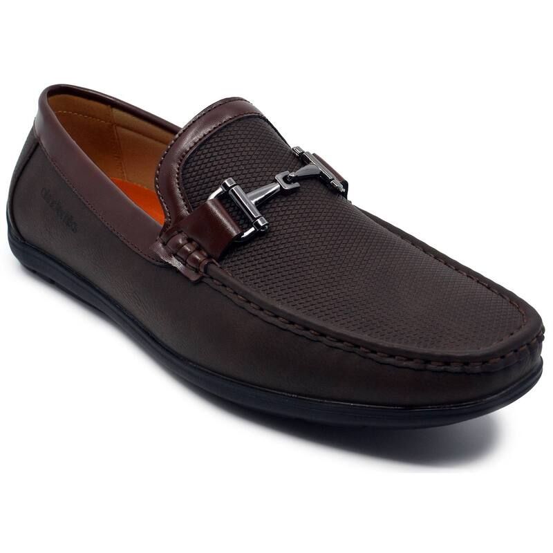 アカデミクス メンズ シューズ スリッポン・ローファー AkademikslipOn Mens Comfort Shoes Brown ブラウン