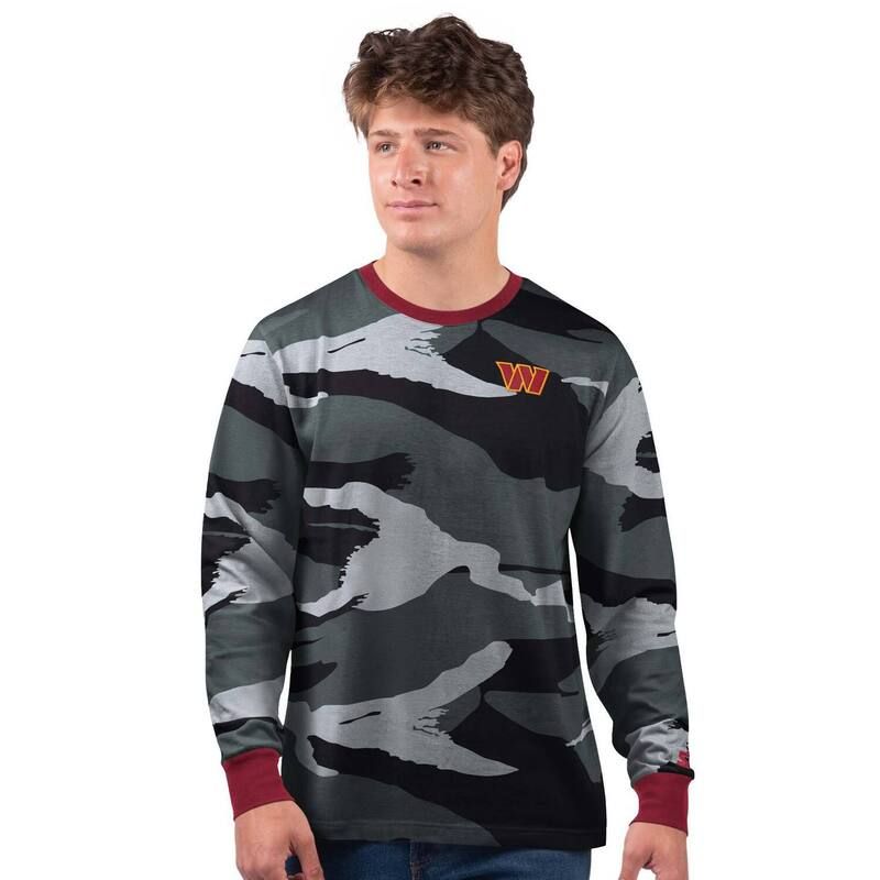 スターター メンズ トップス Tシャツ Menstarter Gray Washington Commanders Thursday Night Gridiron Long Sleeve TShirt