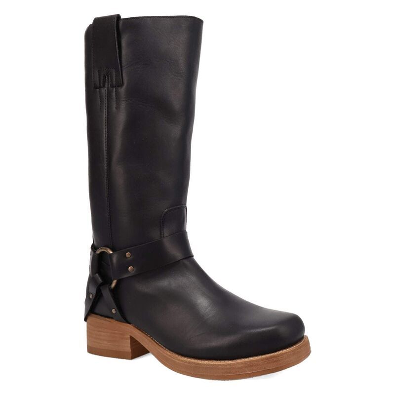 ディンゴ メンズ シューズ ブーツ・レインブーツ レザー Dingo Rip Mens Leather Boots Black ブラック