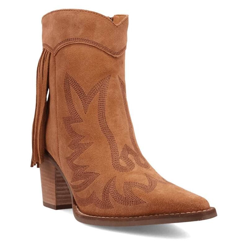 ディンゴ レディース シューズ ブーツ・レインブーツ スエード アンクル Dingo Wild Sage Womensuede Ankle Boots Camel キャメル