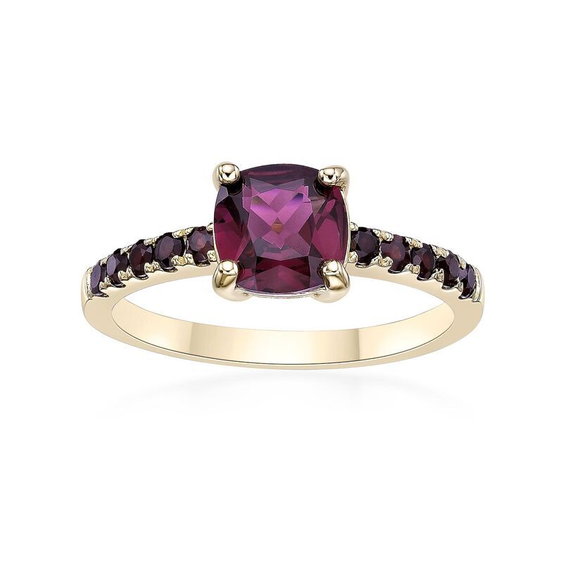 Gemminded レディース アクセサリー リング Gemminded 2 Micron Gold Over Silver Garnet Ringold Tone ゴールド