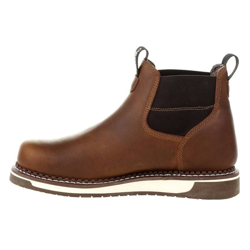 ジョージアブーツ メンズ シューズ ブーツ・レインブーツ Tシャツ チェルシー Georgia Boots Amp LT Mens Waterproof Steel Toe Chelsea Work