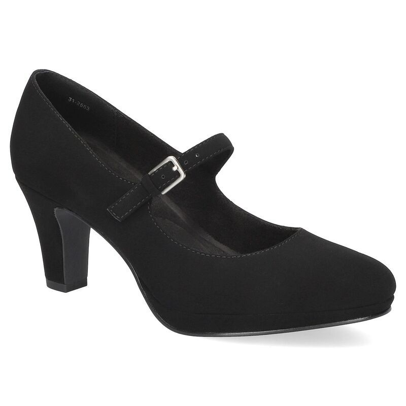 イージーストリート レディース シューズ パンプス プラットフォーム Easy Street Womens Zest Mary Jane Platform Pumps Black Lamy ブラック