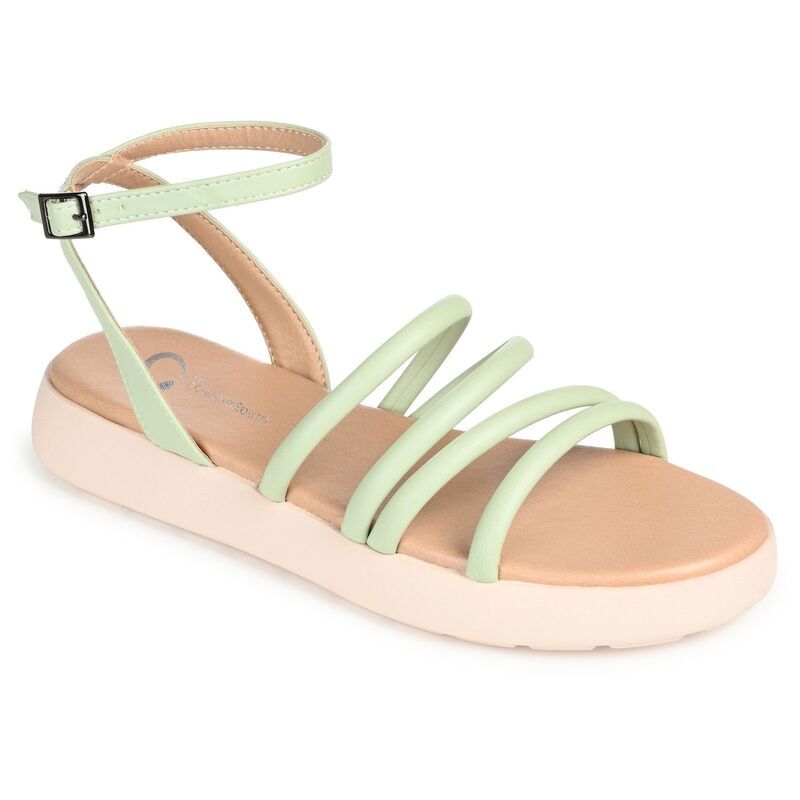 ジュルネ コレクション レディース シューズ サンダル Journee Collection Palomma Tru Comfort Foam Womenstrappy Sandalsage セージ