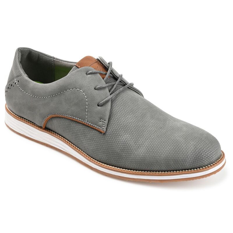 バンス メンズ シューズ オックスフォード Vance Co Blaine Mens Casual Dresshoes Gray グレー