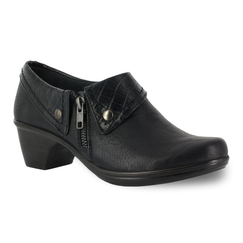 イージーストリート レディース シューズ サンダル アンクル ブーツ Easy Street Darcy Womens Ankle Boots Black Crocco ブラック 12,074円