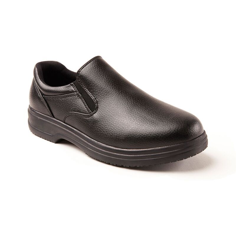 ディアースタッグス メンズ シューズ スリッポン・ローファー Deer Stags Manager MenslipResistant SlipOn Work Shoes Black ブラック 13,986円