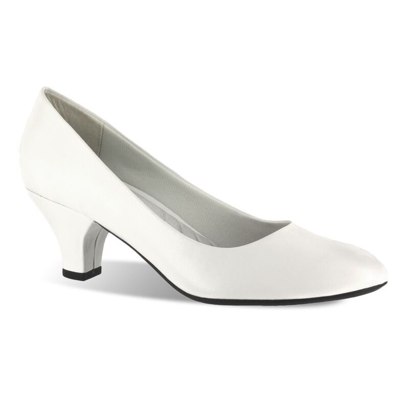 イージーストリート レディース シューズ パンプス ヒール Easy Street Fabulous Womens Dress Heels White ホワイト