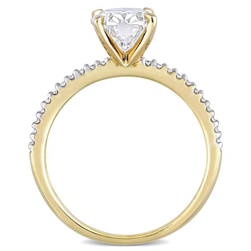 ステラ グレース レディース アクセサリー リング Stella Grace 14k Gold 2 CaratW LabCreated Moissanite 110 CaratW Diamond En