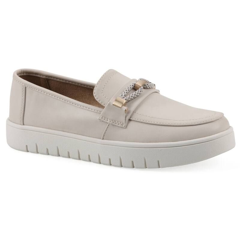 ホワイトマウンテン レディース シューズ スリッポン・ローファー White Mountainaathan WomenslipOn Loafers Eggshell Burnished ホワイト